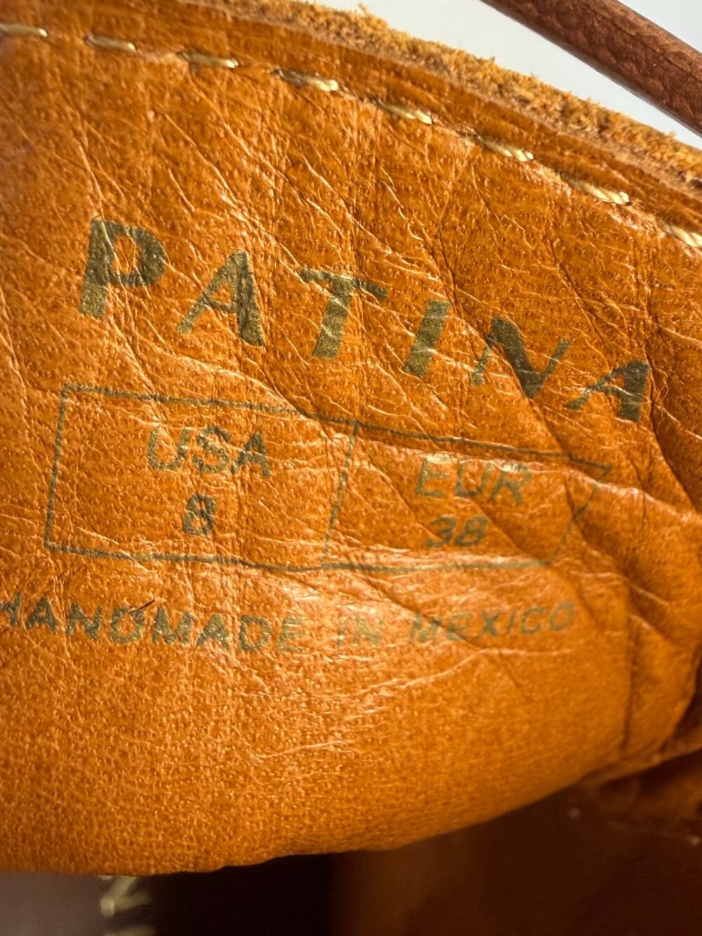 Women's size 8 Patina Leather boots - Picture 12 of 15